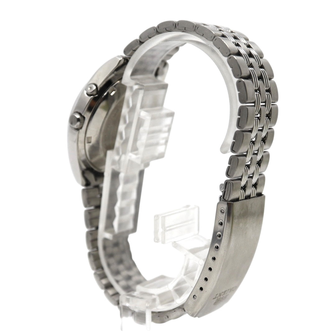 未使用品　オリエント　スリースター　腕時計　シルバー　デイデイト　自動巻き　日本製　ステンレススチール　カレンダー　アナログ　メンズ　ORIENT　クラシック　ウォッチ G4