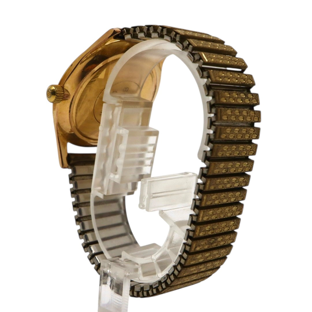 【稼働品】seiko セイコー セイコーシャ クロノス J13048 自動巻き 21石 腕時計 メンズ ゴールド シルバー文字盤 ヴィンテージ アナログ アンティーク クラシックデザイン Diashock 昭和レトロ 日本製 WATER PROOF G4