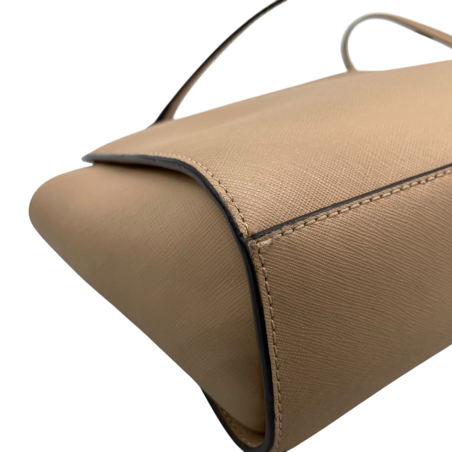 マイケルコース MICHAEL KORS ショルダーバッグ ベージュ レザー ゴールド金具 ロゴ 斜め掛け可 ファスナー開閉 レディース S98