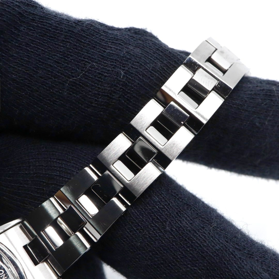 【未使用級/美品/稼働品】セイコー ルキア SEIKO LUKIA レディース腕時計 1B25-0AH0 ソーラー電波 ワールドタイム シルバー ラメ文字盤 グリッターダイヤル ステンレス 日本製 エレガント ビジネス クリーニング済 G2