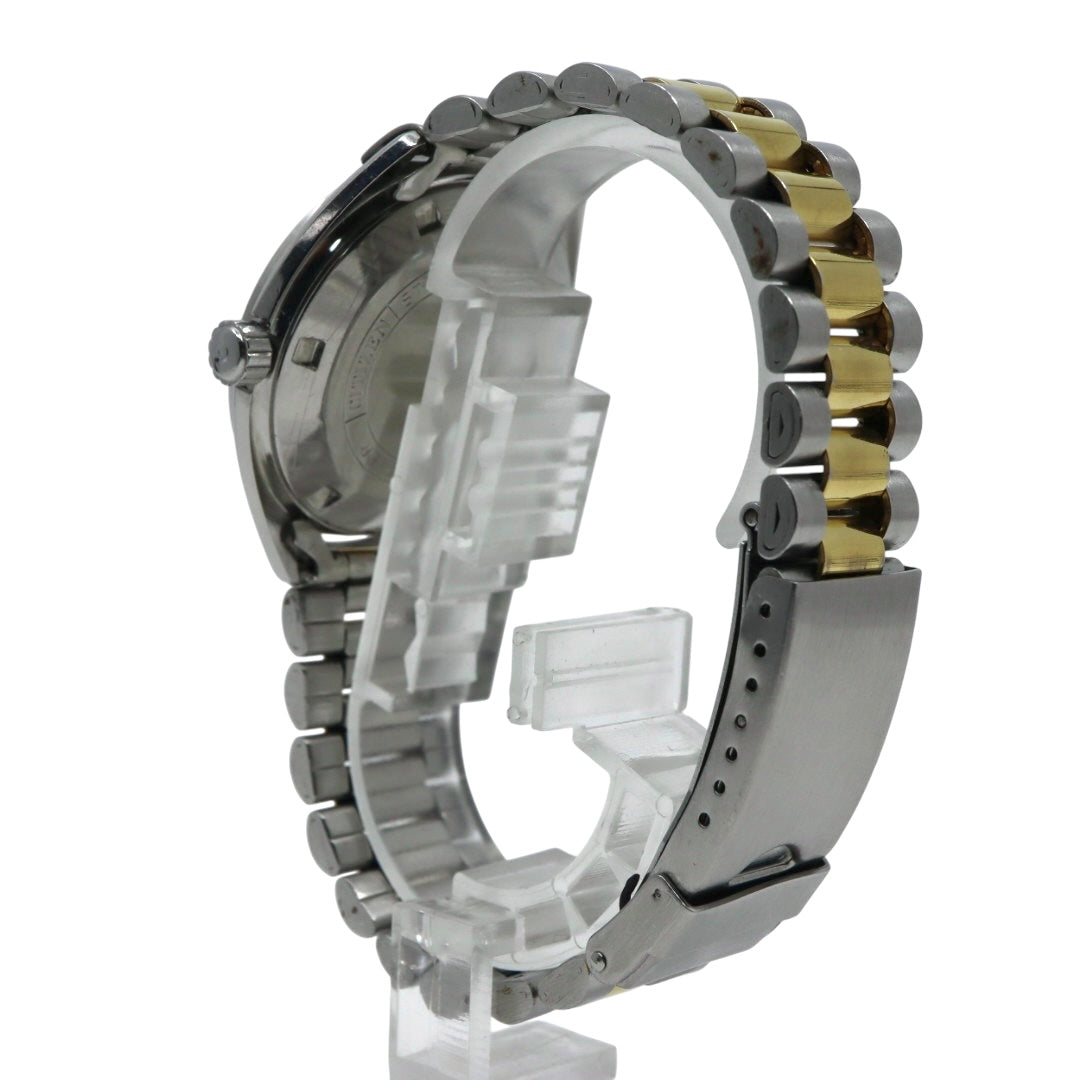 シチズン CITIZEN レオパード スーパー ビート8 自動巻き 腕時計 ヴィンテージ 1970年代 ステンレススチール シルバー×ゴールド 自動巻き 26石 メンズ G5