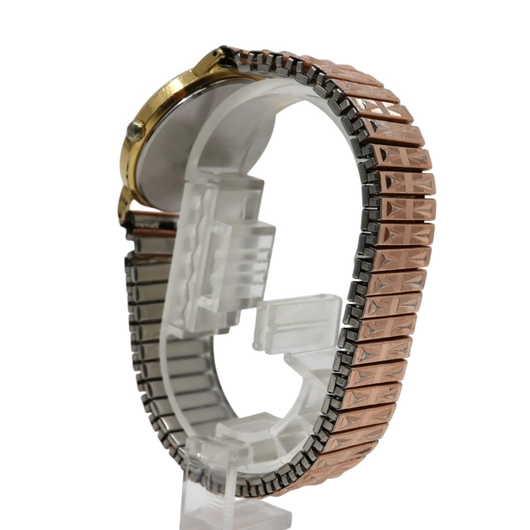 【電池交換済／稼働品】SEIKO セイコー アベニュー 腕時計 クオーツ スモールセコンド ローマンインデックス ゴールド シルバー メンズ レディース ユニセックス ドレスウォッチ ビンテージ アンティーク クラシック レトロ 2K23-6000 G4