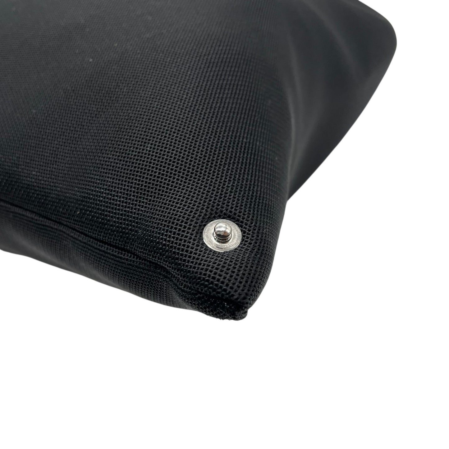 新品同様 MM6 Maison Margiela エムエム6 メゾンマルジェラ ハンドバッグ JAPANESE BAG ジャパニーズバッグ ジャパニーズトート レディース 黒 ブラック シルバー金具 手提げ K4