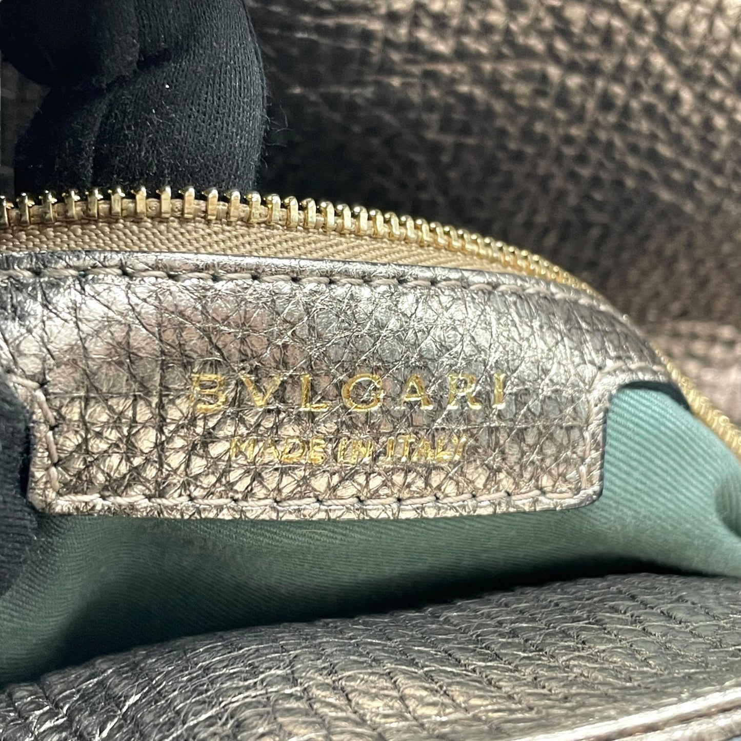 美品 BVLGARI ブルガリ レオーニ 2way ハンドバッグ ショルダーバッグ シルバー 本革 レザー レディース 希少モデル ブランドバッグ 鞄 A