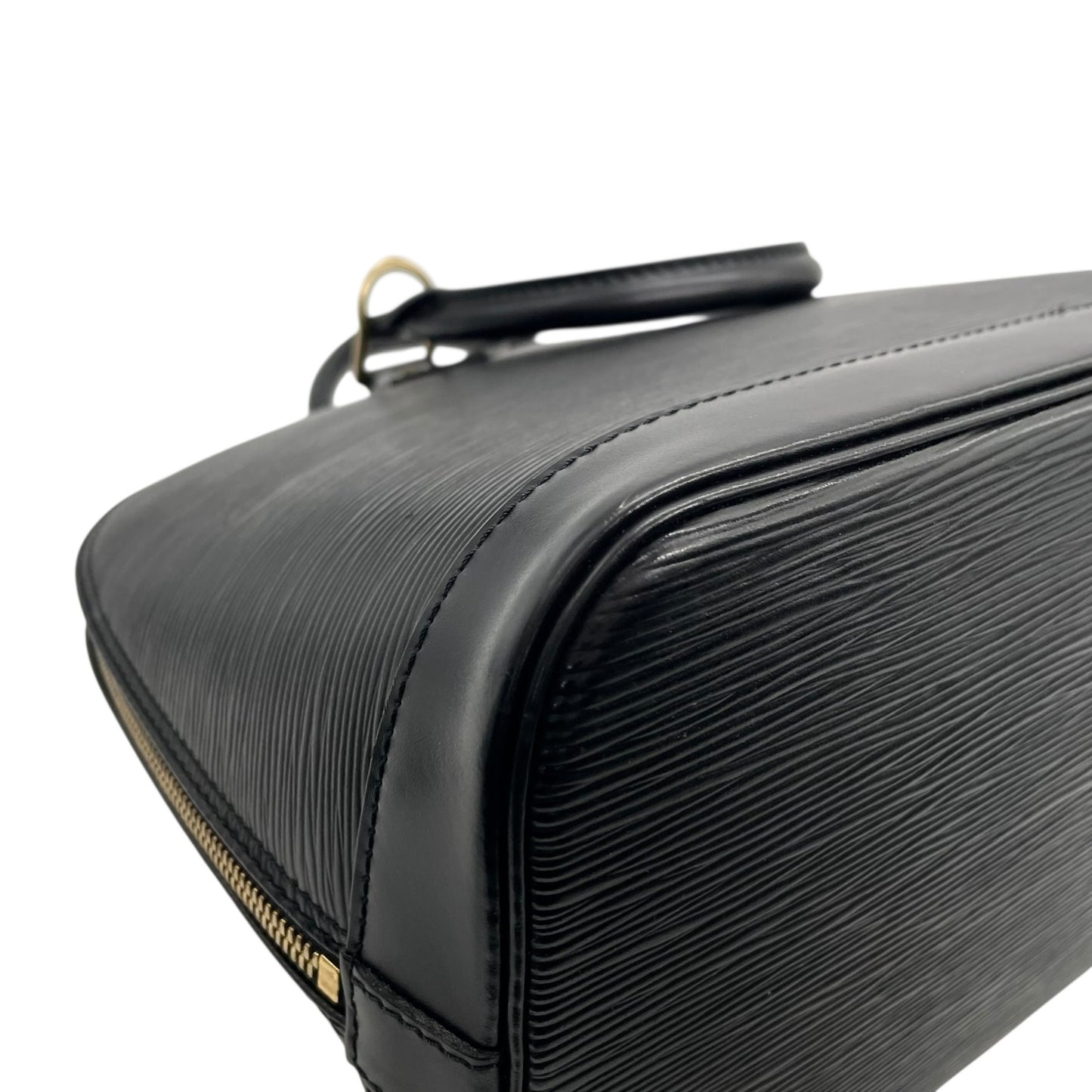 極美品 LOUIS VUITTON ルイヴィトン エピ アルマ 2WAY ハンドバッグ ショルダーバッグ 黒 ノワール ブラック レザー ゴールド金具 M52142 斜め掛け可 メンズ B