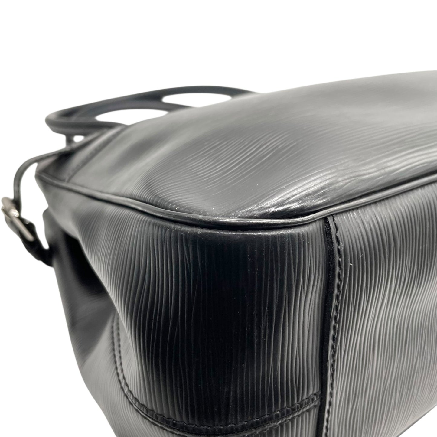 極美品 LOUIS VUITTON ルイヴィトン パッシィ GM エピ ビジネスバッグ ビジネストート トートバッグ ハンドバッグ M59252 黒 ブラック ノワール レザー シルバー金具 肩掛け可 メンズ レディース C