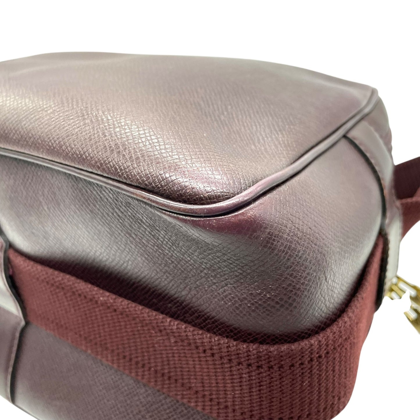 LOUIS VUITTON ルイヴィトン タイガ リポーター M30156/SP0958 エンジ レザー ルイヴィトン Louis Vuitton タイガ ショルダーバッグ ブラウン 茶色 レザー ゴールド金具 スクエア型 ヴィンテージ C