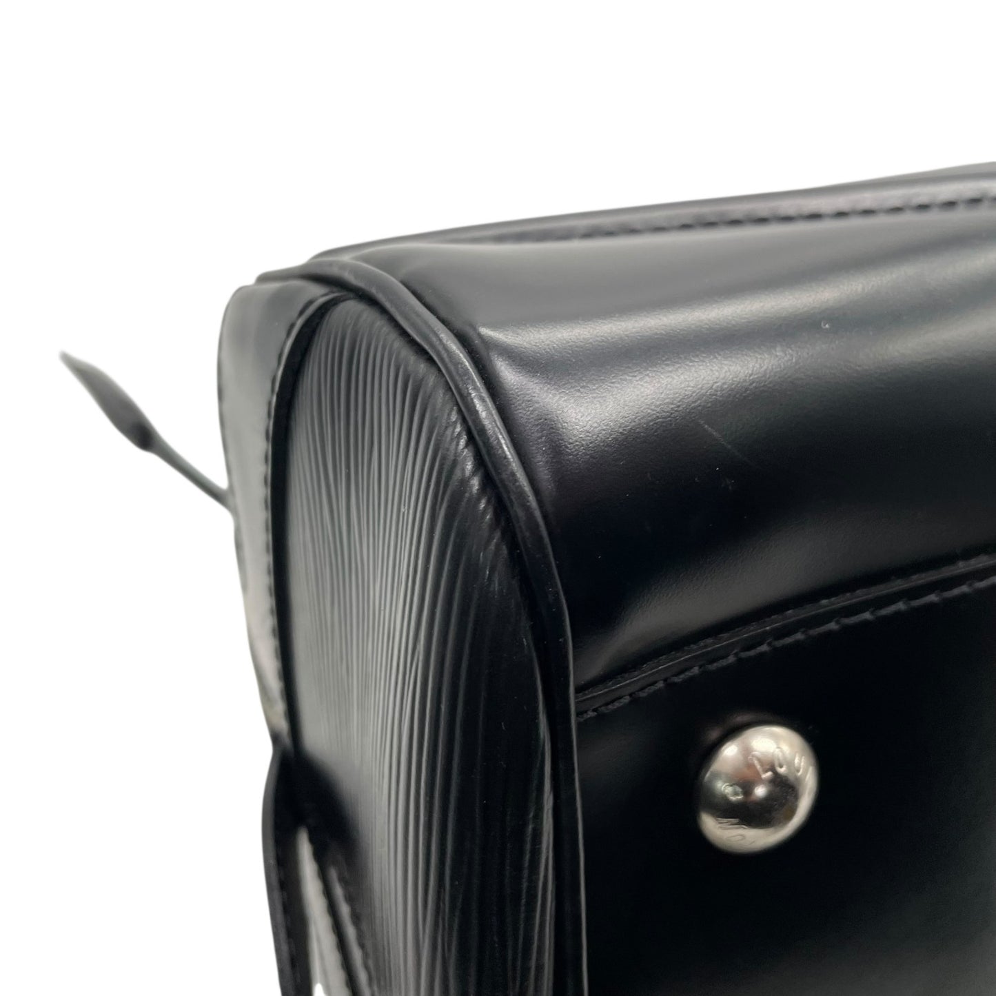 美品 LOUIS VUITTON ルイヴィトン エピ ボーリング モンテーニュPM ハンドバッグ M59322 ミニボストンバッグ ブラック 黒 ノワール レディース 高級感 シック Louis Vuitton B