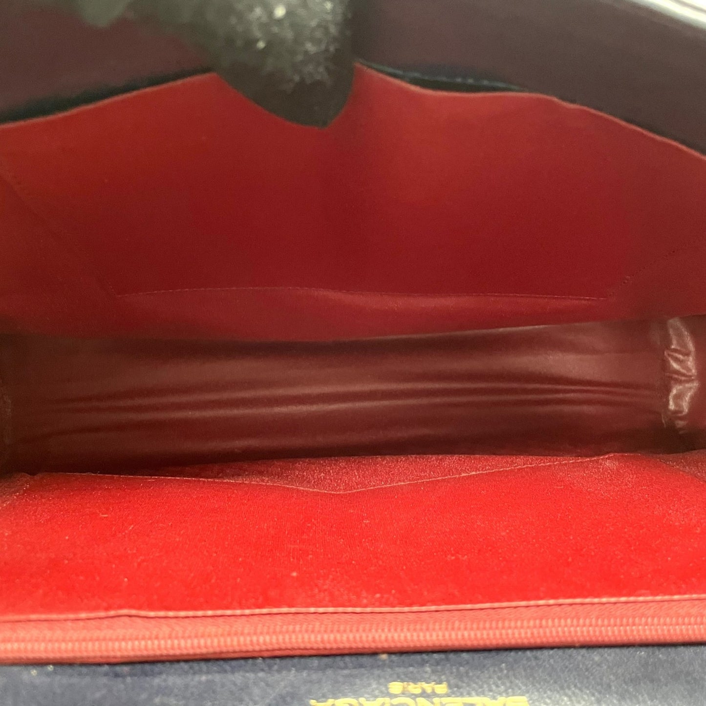 BALENCIAGA バレンシアガ ハンドバッグ ショルダー 2WAY レザー 黒 ブラック ビジネスバッグ ゴールド金具 ヴィンテージ ブリーフケース C