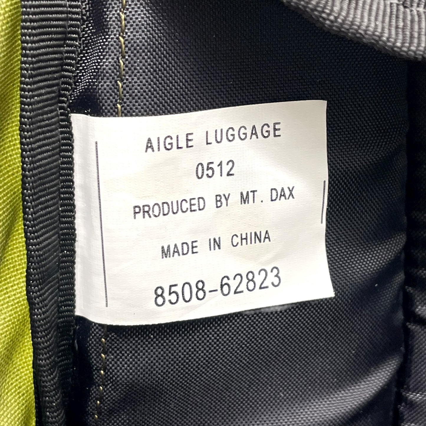 エーグル AIGLE リュックサック グリーン 緑 カーキ ナイロン キャンバス メンズ レディース バッグパック 登山 ハイキング U14