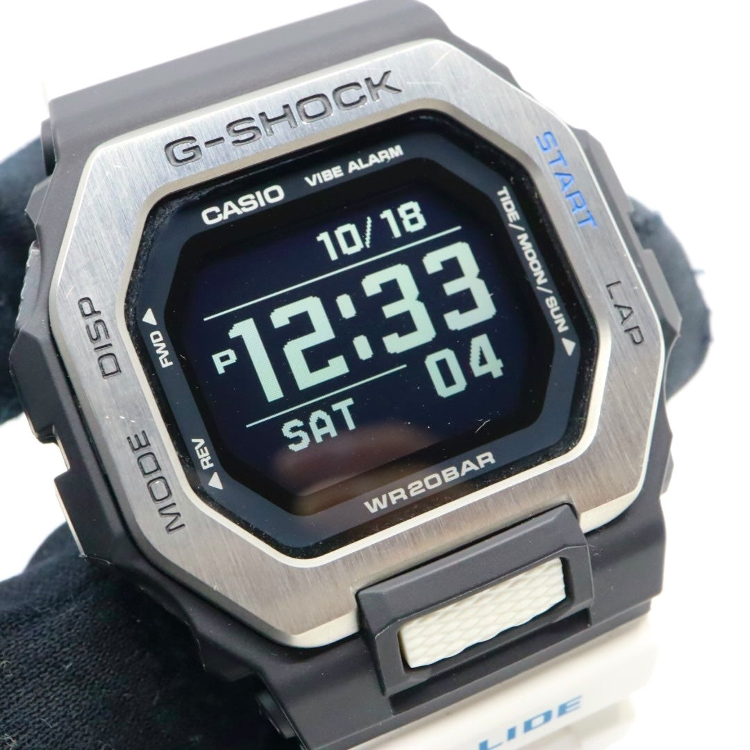 未使用級 美品 カシオ CASIO G-SHOCK G-LIDE GBX-100 スマートウォッチ デジタル メンズ 腕時計 ブラック Y2K レトロ 00s　G