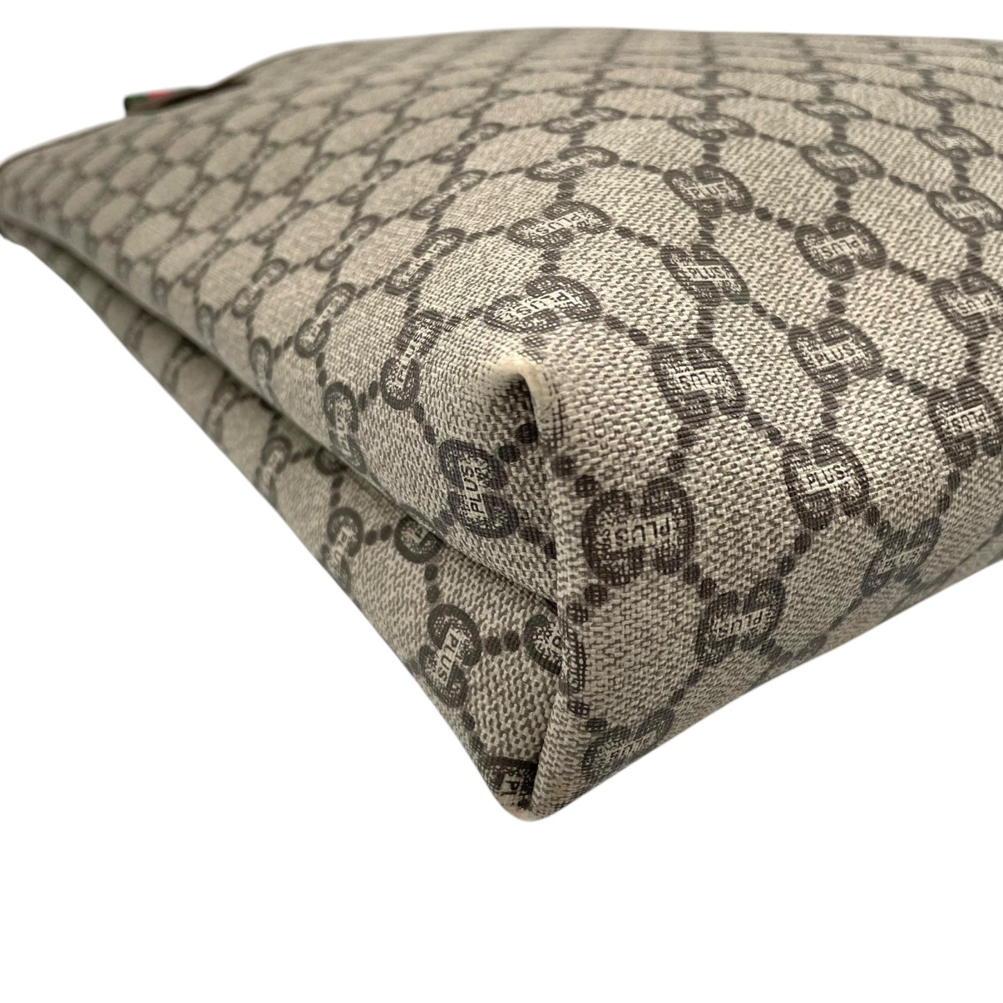 GUCCI グッチ シェリーライン GGプラス トートバッグ ビンテージ オールドグッチ PVC レザー 伝統ウェブデザイン 縦型トート d7