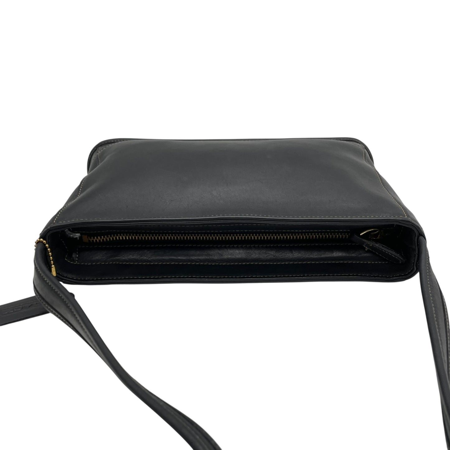 美品 COACH オールドコーチ VINTAGE ヴィンテージ ショルダーバッグ オールレザー 黒 ブラック グラブタンレザー グレインレザー 肩掛け ワンショルダー 本革 9309 U13