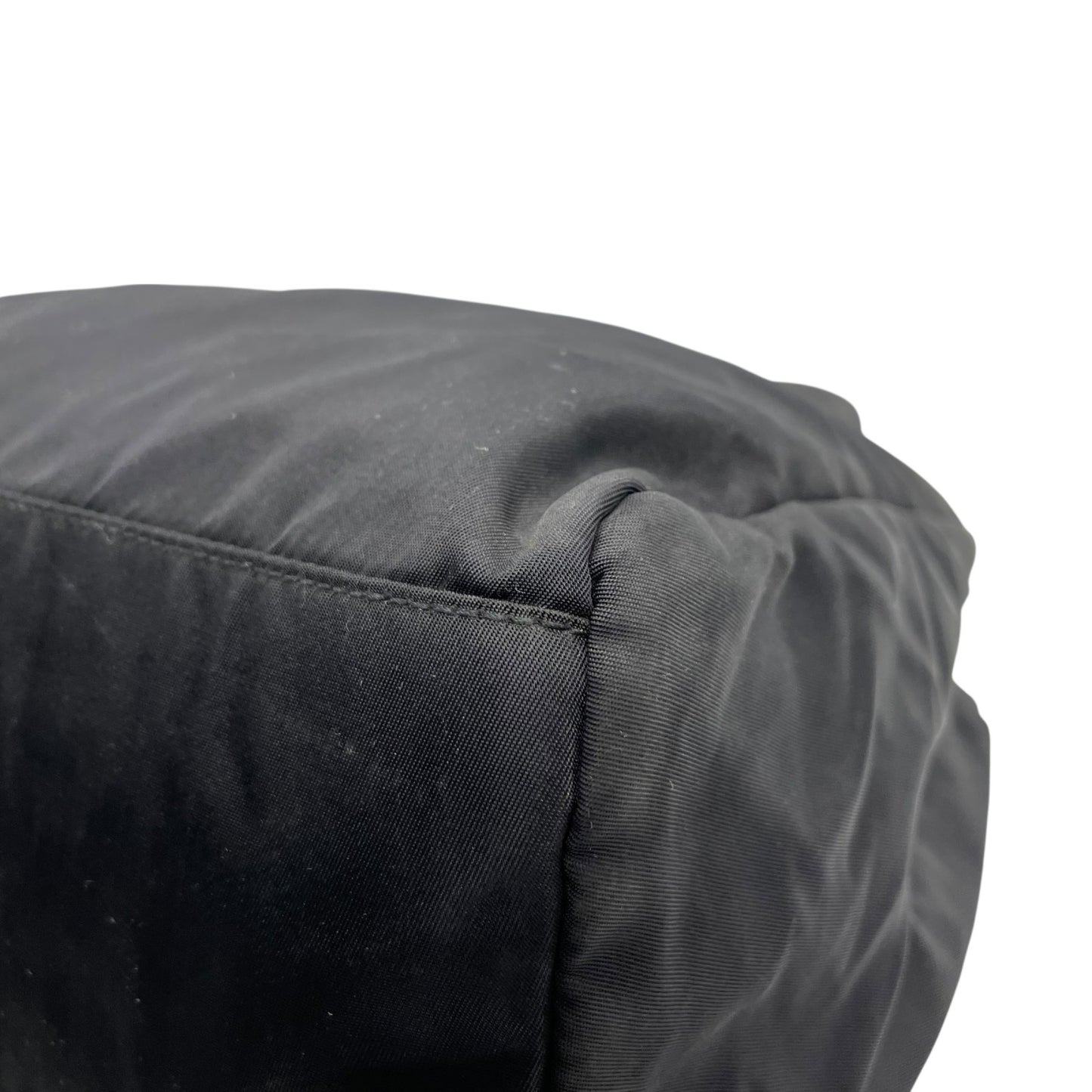 美品 PRADA プラダ ナイロントートバッグ ブラック 三角ロゴプレート 大容量 ハンドバッグ レディース メンズ 正規品 K3