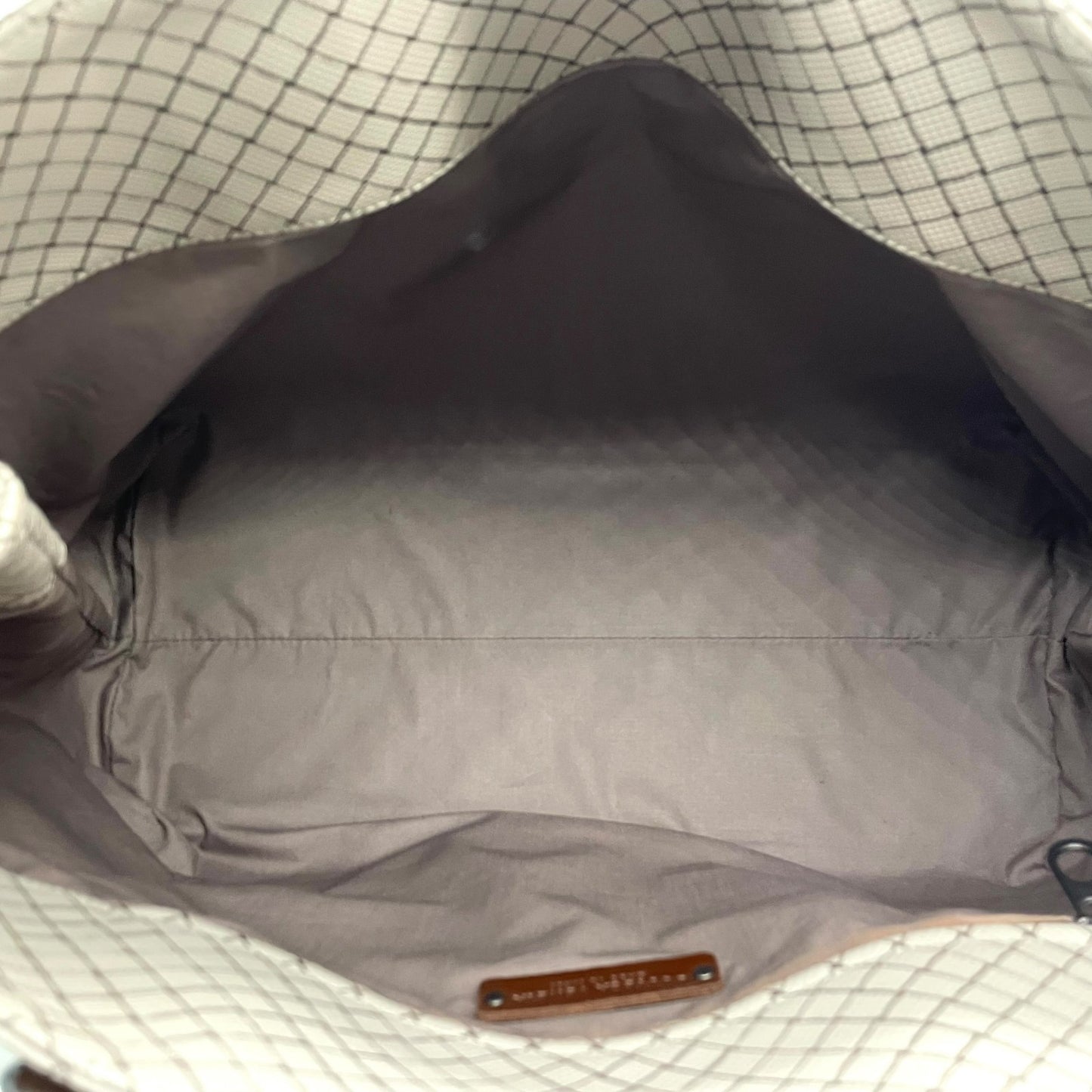 BOTTEGA VENETA ボッテガヴェネタ マルコポーロ イントレッチオジェット トートバッグ ハンドバッグ グレー ブラウン PVC ブラック金具 メンズ レディース 手提げ A