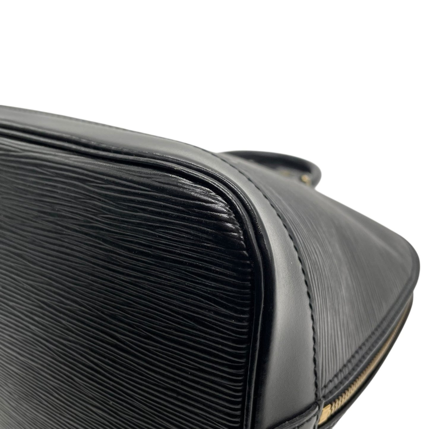 極美品 LOUIS VUITTON ルイヴィトン エピ アルマ 2WAY ハンドバッグ ショルダーバッグ 黒 ノワール ブラック レザー ゴールド金具 M52142 斜め掛け可 メンズ B