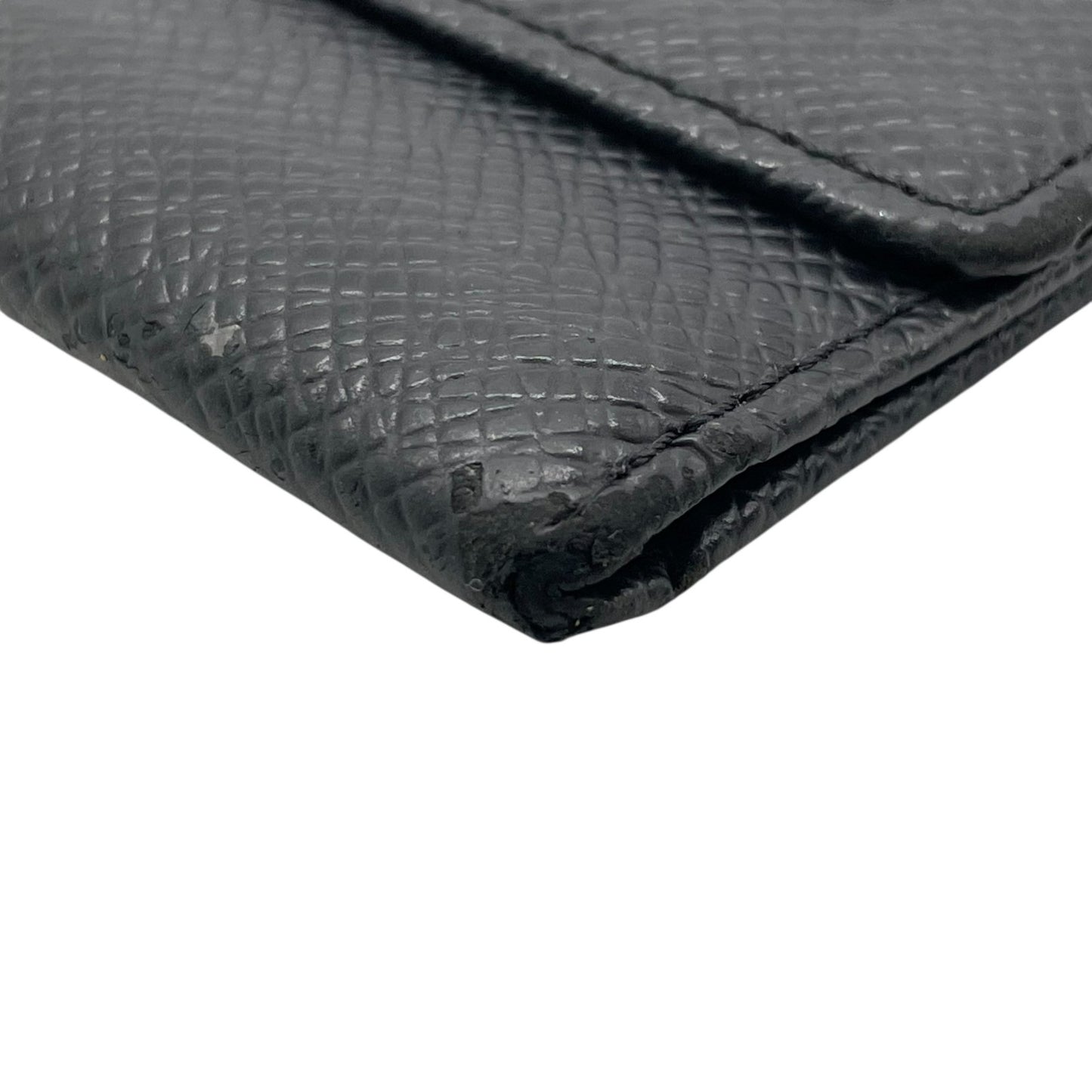 LOUIS VUITTON ルイヴィトン ミュルティクレ 6 タイガ 6連キーケース M30532 黒 ブラック レザー シルバー金具 メンズ W5