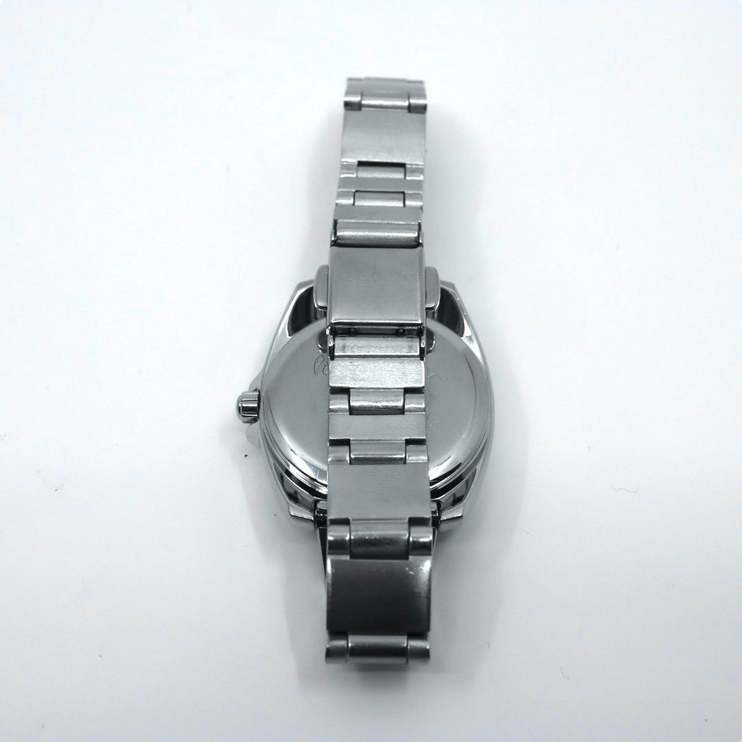 【美品/電池交換済】ポールスミス 腕時計 1016-S060753 レディース クオーツ ピンク スターダイヤル アナログ 10気圧防水 シルバー ブレスレットウォッチ フェミニン エレガント カジュアル クリーニング済み G2