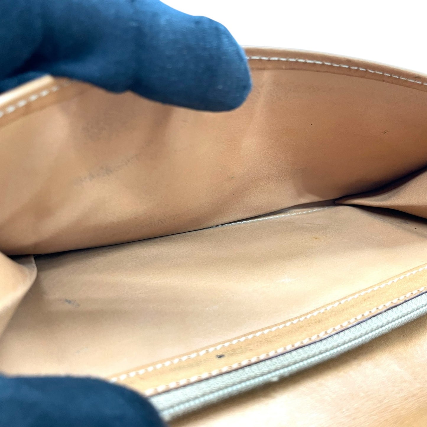 セリーヌ CELINE 長財布 折り財布 マカダム トリオンフ柄 茶色 ブラウン PVC レザー ヴィンテージ フラップ 4