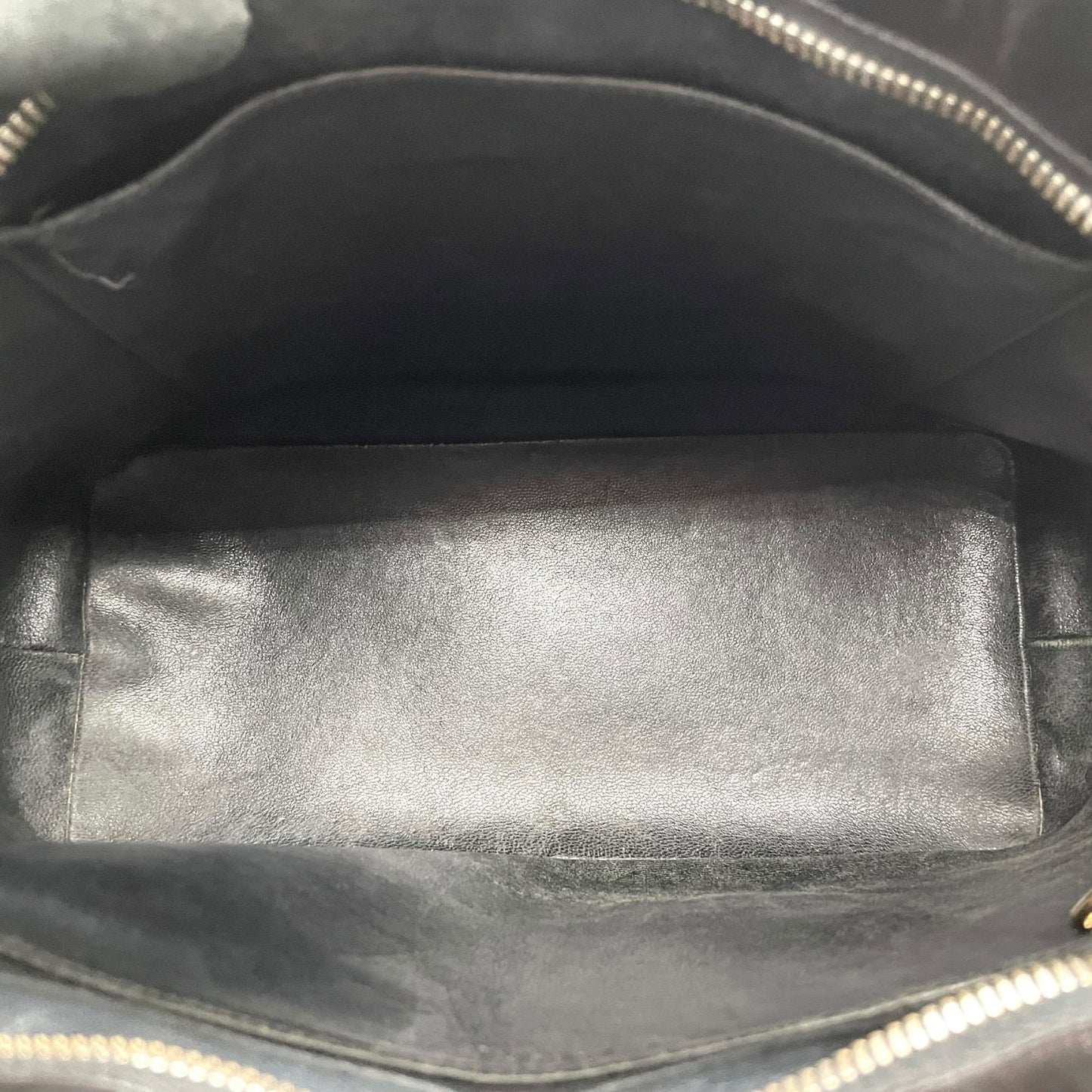 CHANEL シャネル ハンドバッグ レザー ブラック【中古】 レディース