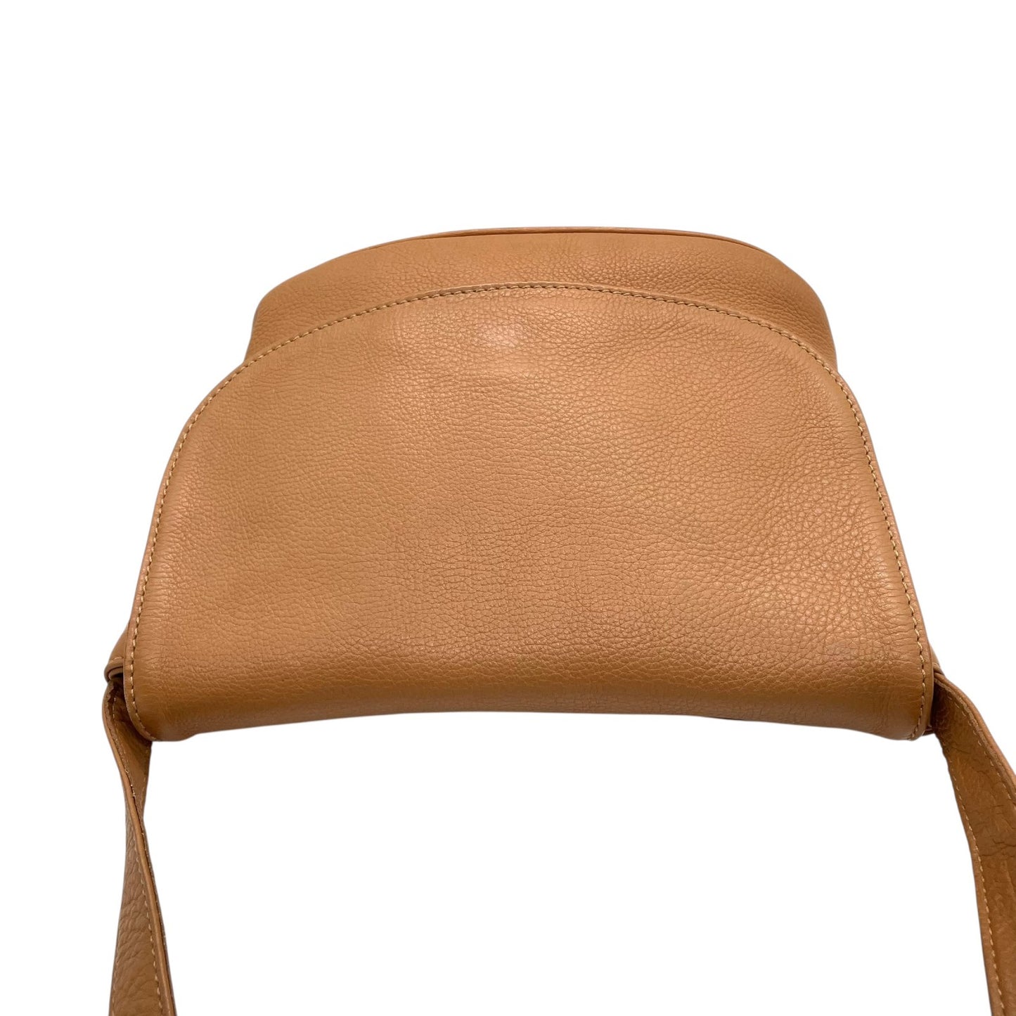 コーチ COACH ショルダーバッグ メッセンジャーバッグ キャメル ブラウン オールレザー シボ革 ゴールド金具 USA製 オールドコーチ ヴィンテージ 斜め掛け可 レディース U17