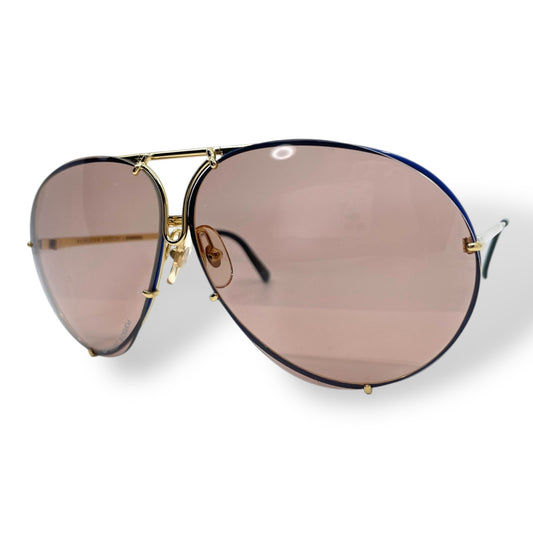 Carrera カレラ サングラス GP/ゴールド ブルー【中古】 レディース