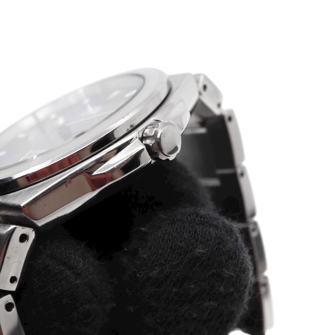 【美品/稼働品】シチズン チッタ Citta エコドライブ 腕時計 A160-H15696 メンズ ソーラー デイト ブラック文字盤 シルバー ステンレス ビジネス カジュアル シンプル ファッション ウォッチ G10 citizen