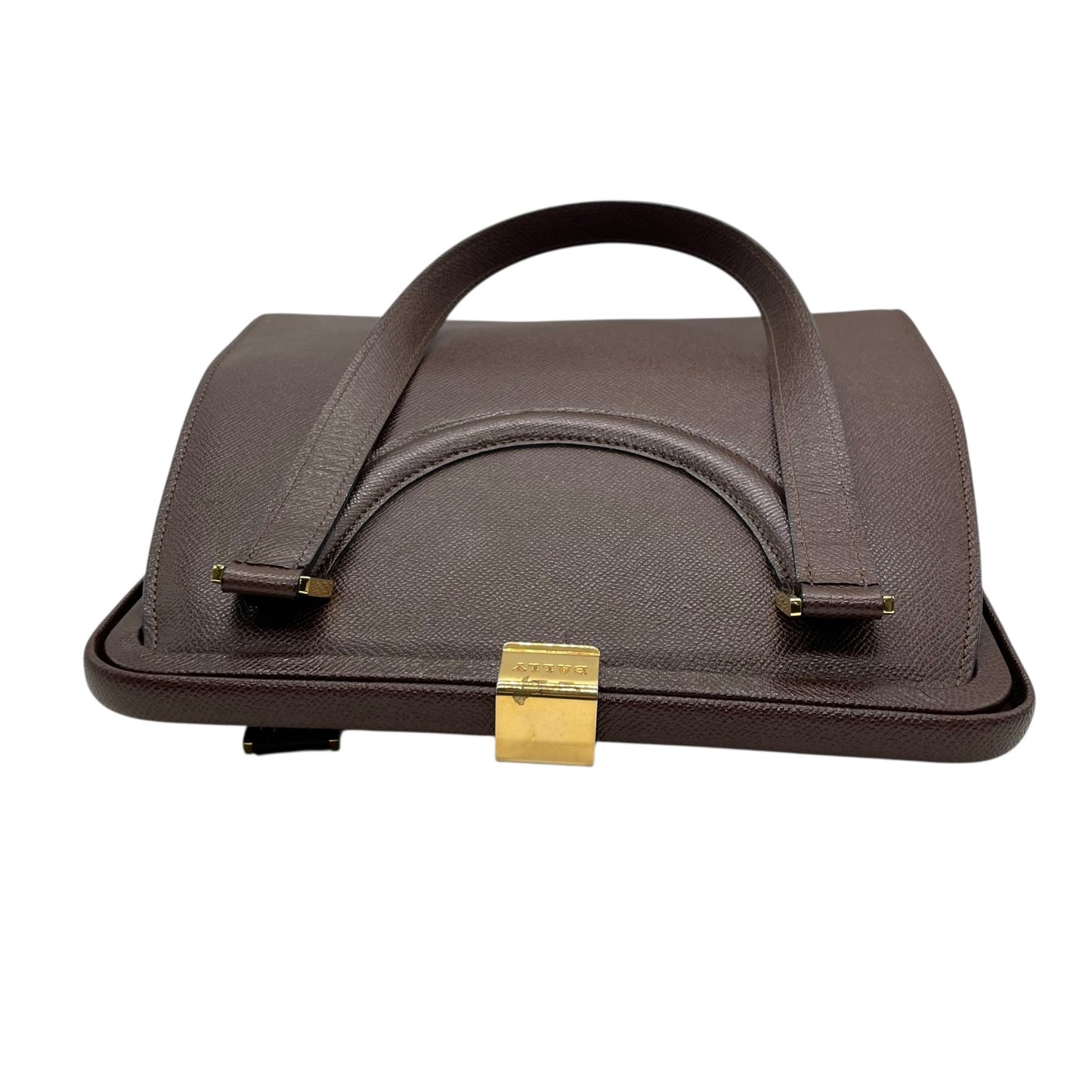 バリー Bally ヴィンテージ レザーショルダーバッグ トートバッグ ブラウン 肩掛け vintage archive 90s B