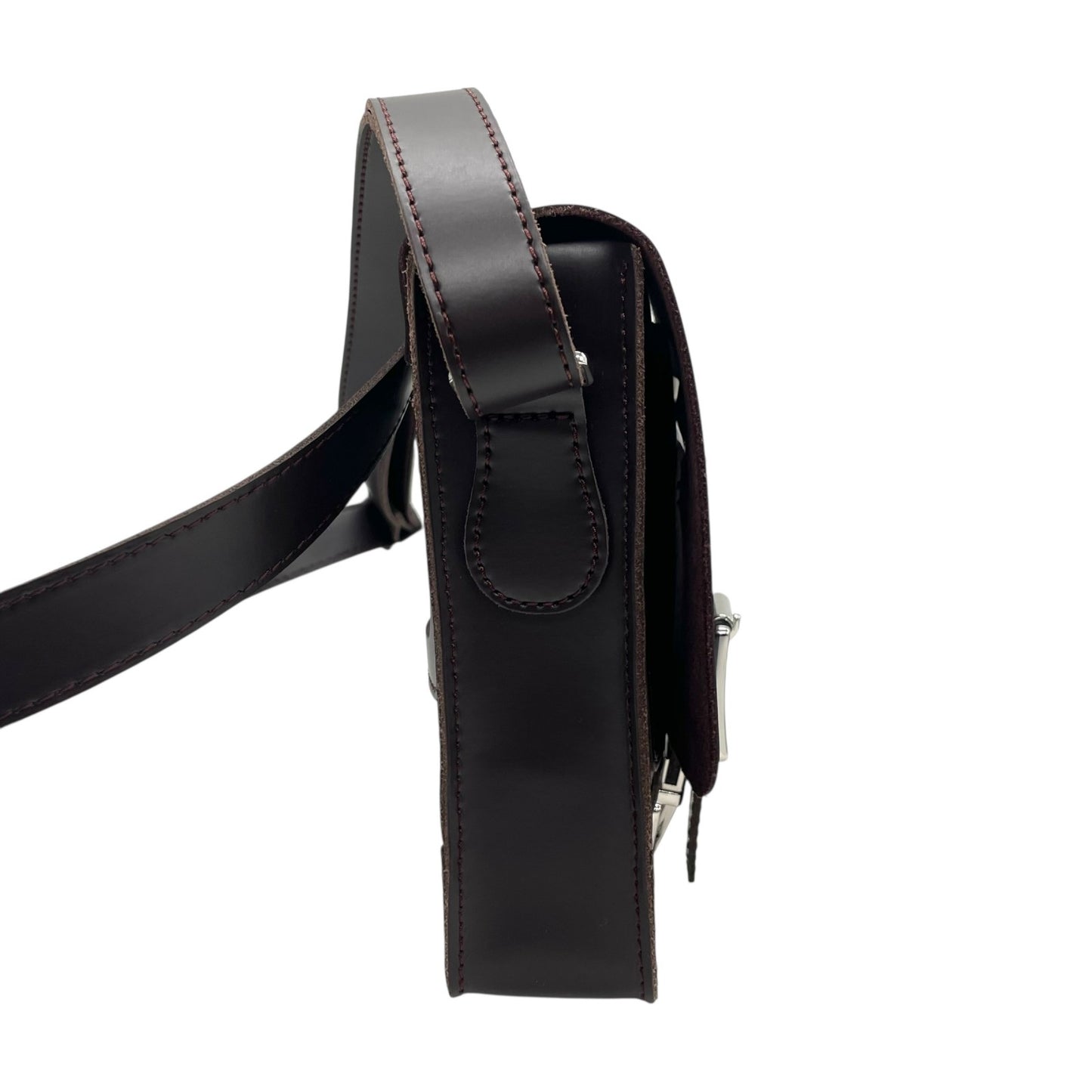 未使用級 美品 Dr.Martens ドクターマーチン ショルダーバッグ リポーターバッグ ブラウン 茶色 レザー クロスボディ 斜め掛け ユニセックス Z1