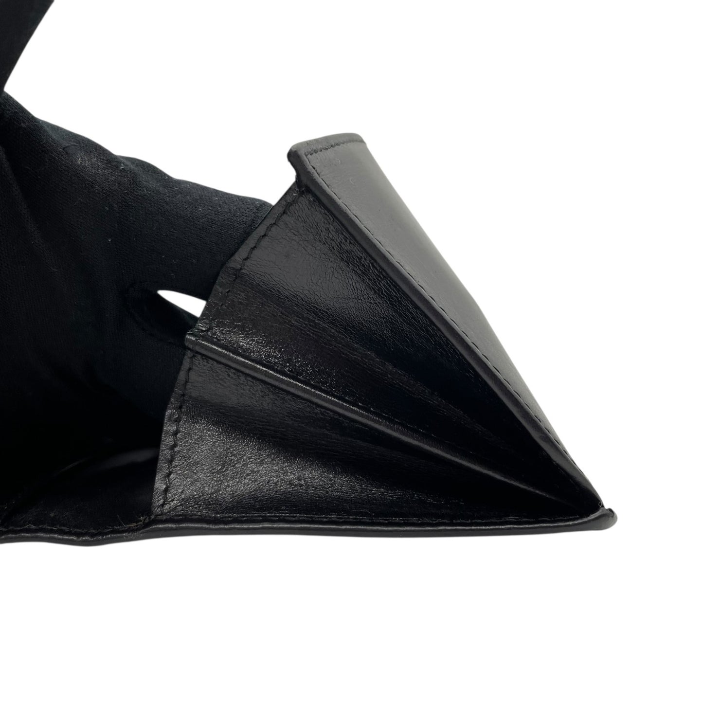 GUCCI グッチ GGマーモント 長財布 Wホック 213318 ダブルG 黒 ブラック レザー ゴールド金具 W5