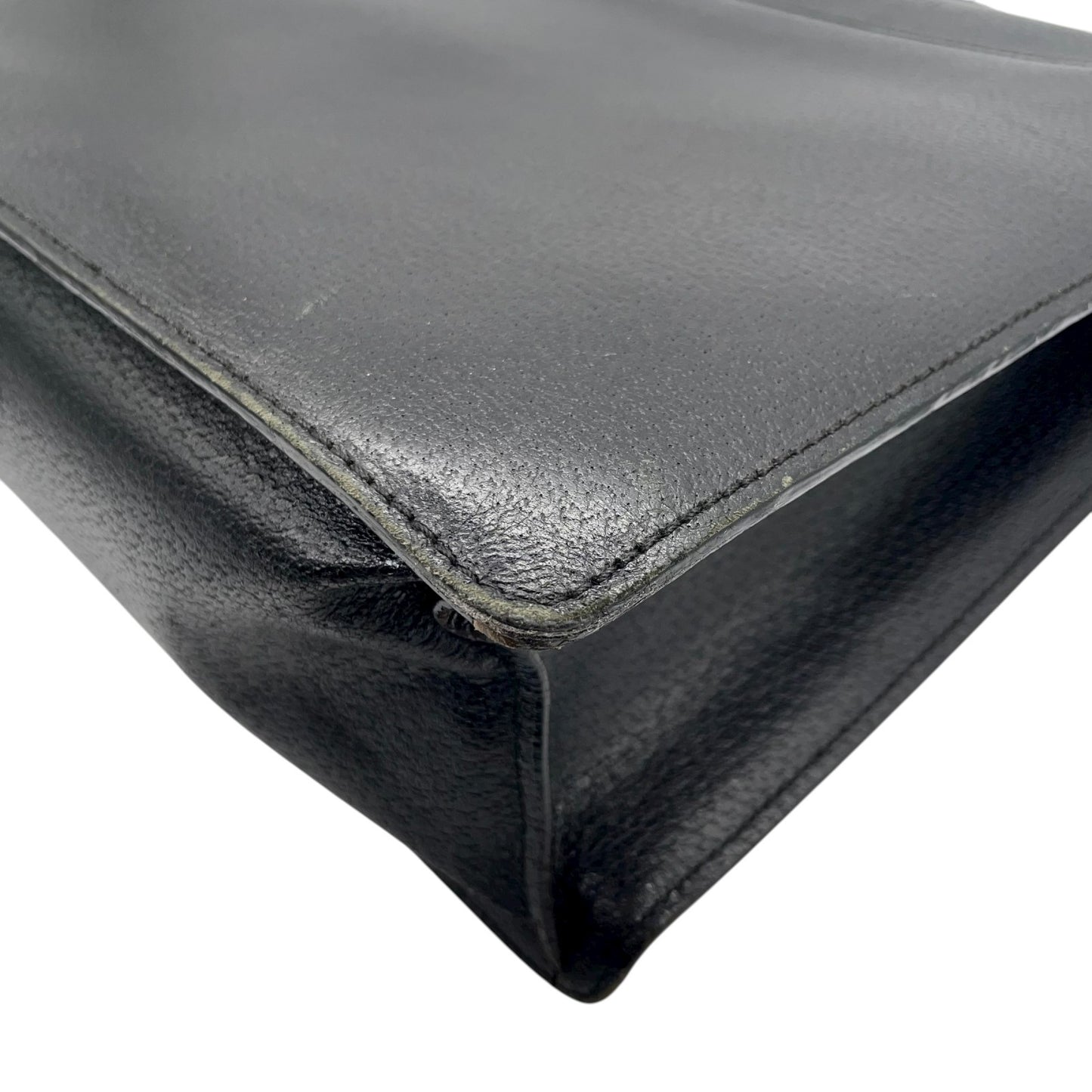 サルヴァトーレフェラガモ Salvatore Ferragamo ビジネスバッグ ブリーフケース レザー 黒 ブラック ダイヤルロック D5