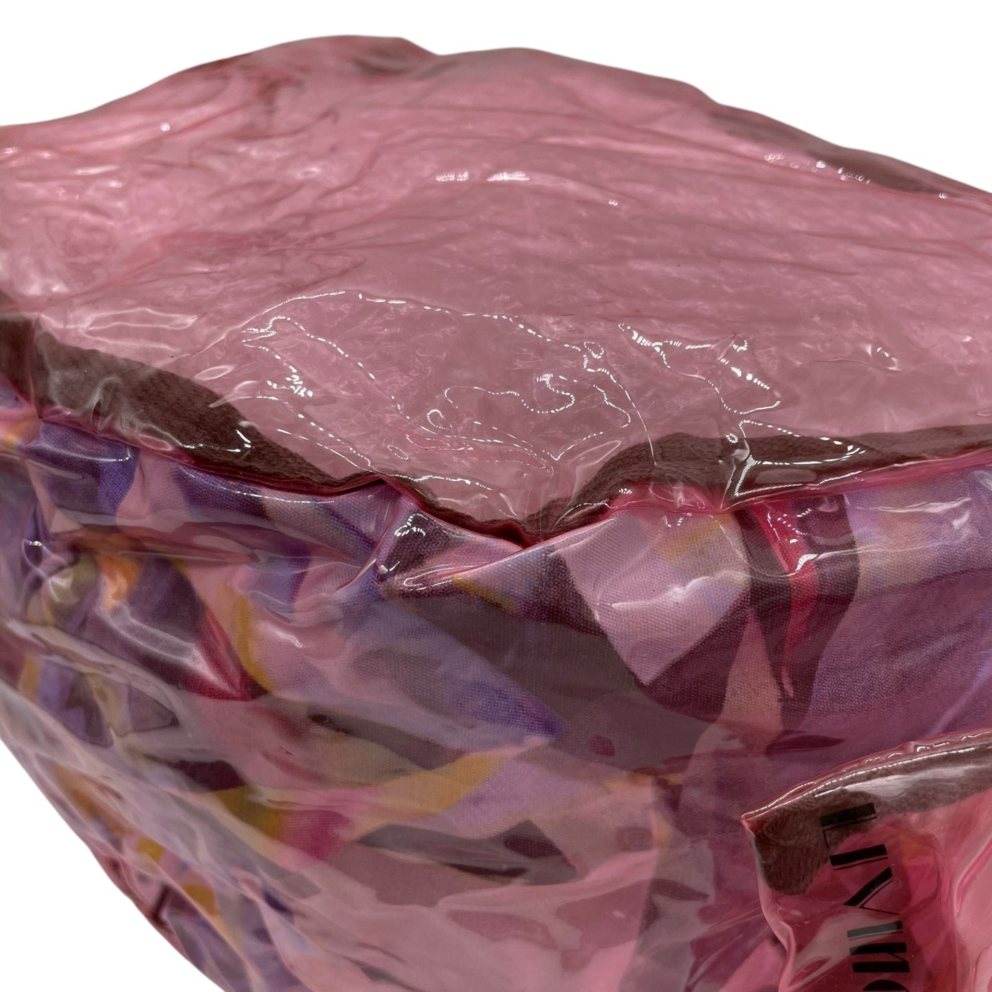 ディーゼル DIESEL PVC×ナイロン ショルダーバッグ トートバッグ ピンク レディース S95 Y2K 00s vintage