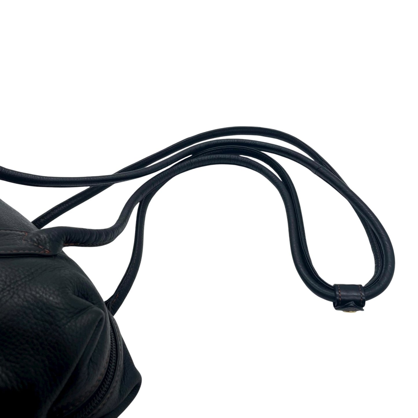 トリコサ TRICOSA レザー トートバッグ 黒 ブラック 型押しロゴ ショルダー 本革 PC収納可 A4収納可 S93