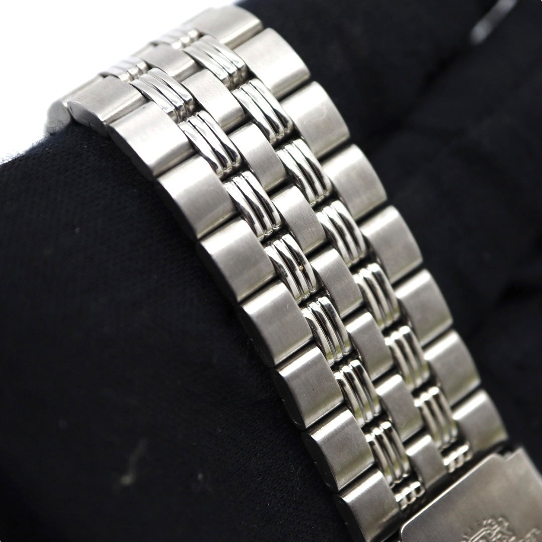 未使用品　オリエント　スリースター　腕時計　シルバー　デイデイト　自動巻き　日本製　ステンレススチール　カレンダー　アナログ　メンズ　ORIENT　クラシック　ウォッチ G4