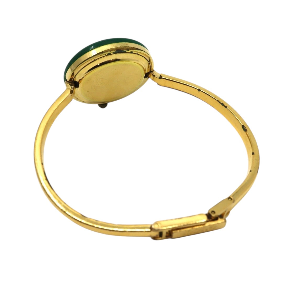 【美品/電池交換済】グッチ GUCCI チェンジベゼル 11/12 腕時計 レディース クオーツ バングルウォッチ ゴールド ヴィンテージ アンティーク シェリーラインベゼル クラシック エレガント アイコン 人気モデル クリーニング済み G3