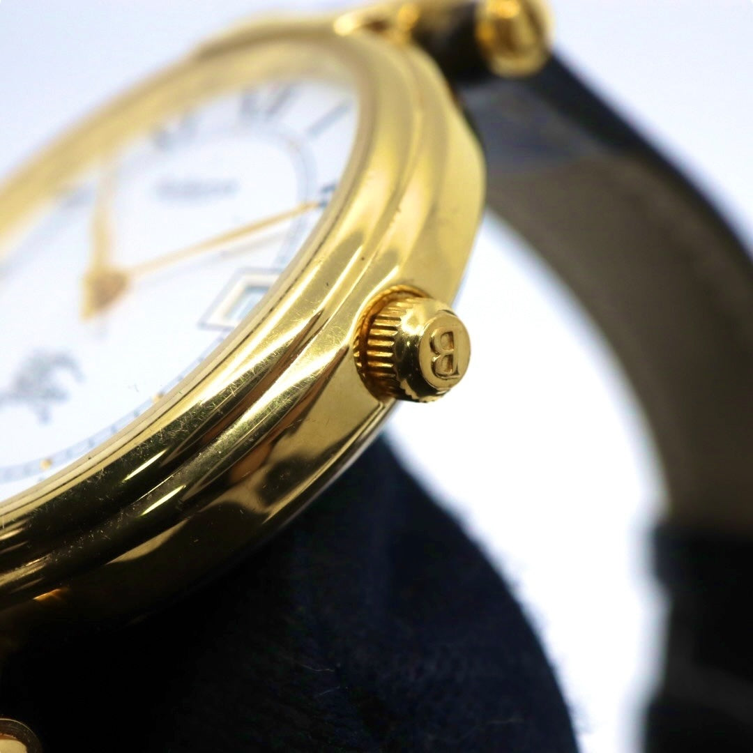 BURBERRY バーバリー 腕時計 ゴールド クオーツ ホワイト文字盤【中古】 ユニセックス