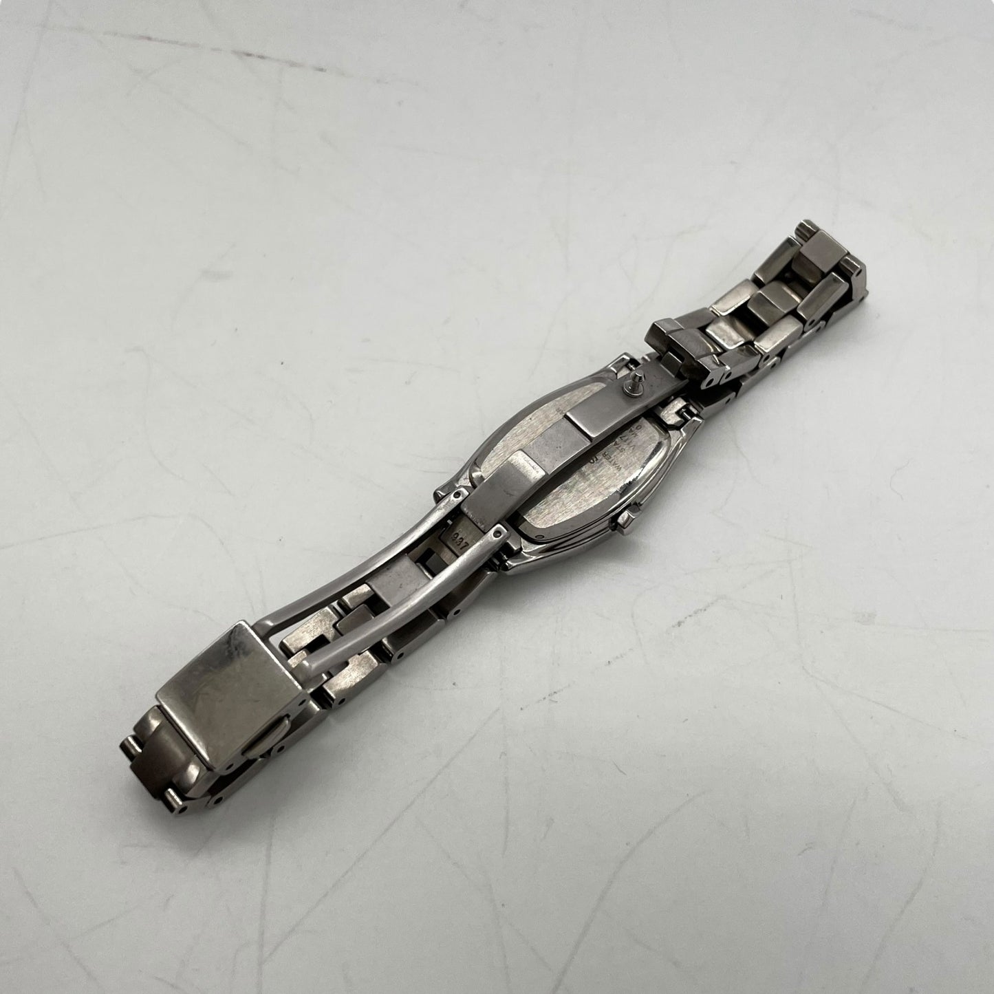 【美品／稼働品】セイコー ルキア 人気モデル SSVR131 腕時計 レディース ソーラー トノー型 シェル文字盤 MOP アナログ ローマン エレガント ドレスウォッチ ビジネス オフィス フォーマル クリーニング済 G