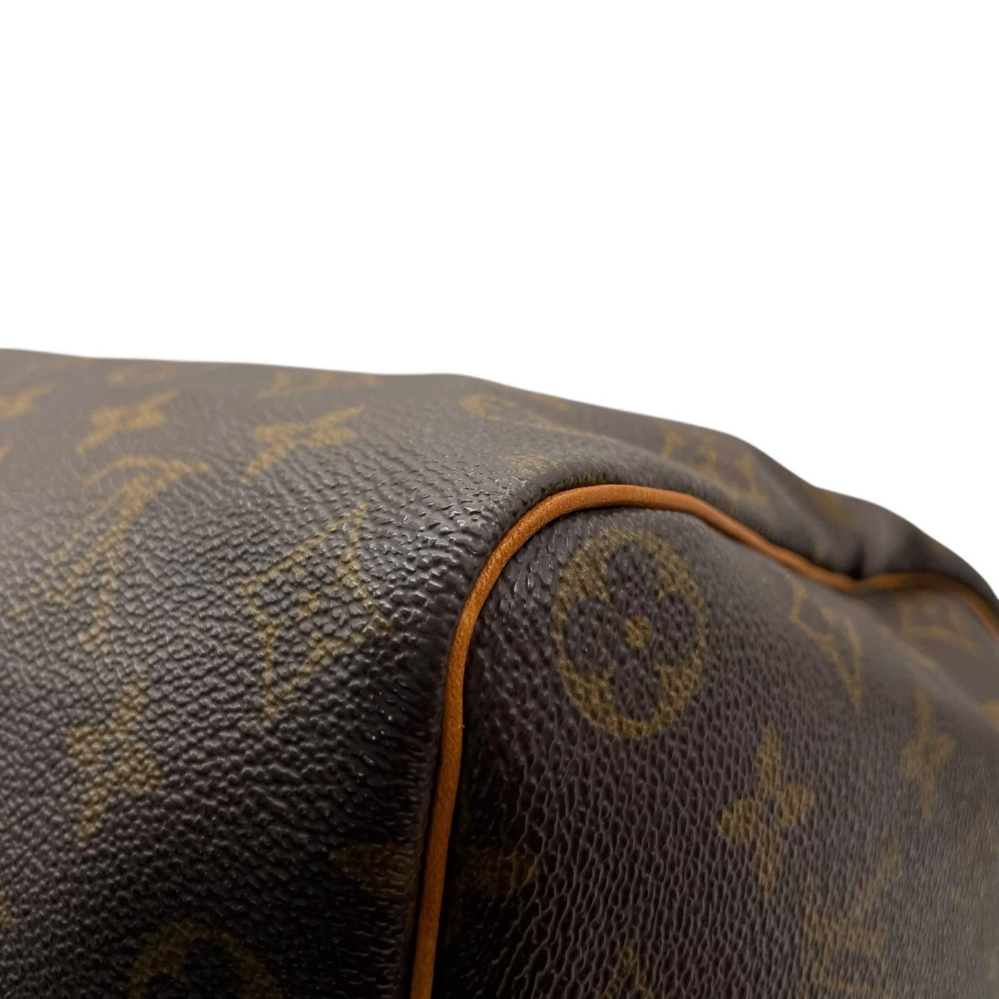 LOUIS VUITTON ルイヴィトン スピーディ35 2WAY ミニボストンバッグ モノグラム PVC レザー ブラウン ゴールド金具 M41107 レディース 斜め掛け パドロック付 E