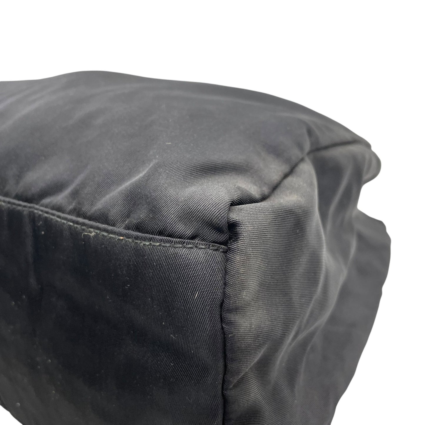 美品 PRADA プラダ ナイロントートバッグ ブラック 三角ロゴプレート 大容量 ハンドバッグ レディース メンズ 正規品 K3