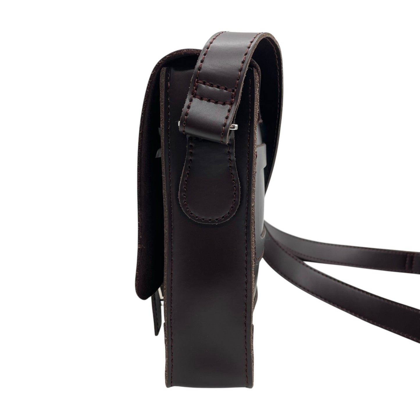 未使用級 美品 Dr.Martens ドクターマーチン ショルダーバッグ リポーターバッグ ブラウン 茶色 レザー クロスボディ 斜め掛け ユニセックス Z1