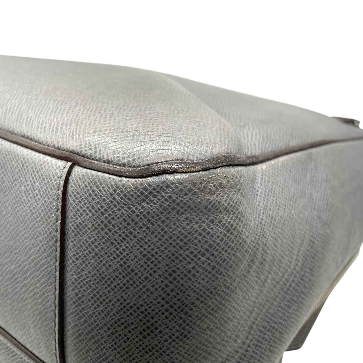 LOUIS VUITTON ルイヴィトン タイガ レザー ヴァシリGM ビジネスバッグ 2WAY ショルダーバッグ M32638 グラシエ グレー 灰色 シルバー金具 メンズ レディース D