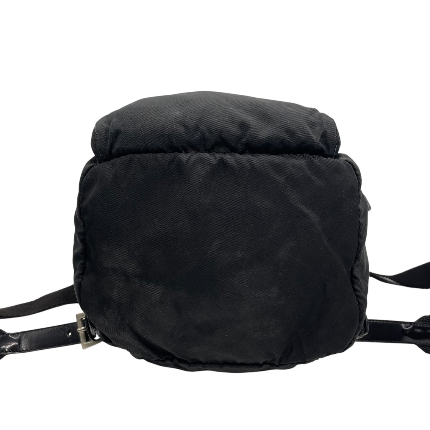 プラダ PRADA ナイロン バックパック リュックサック ブラック 黒 レザーコンビ トライアングルロゴ ヴィンテージ C7