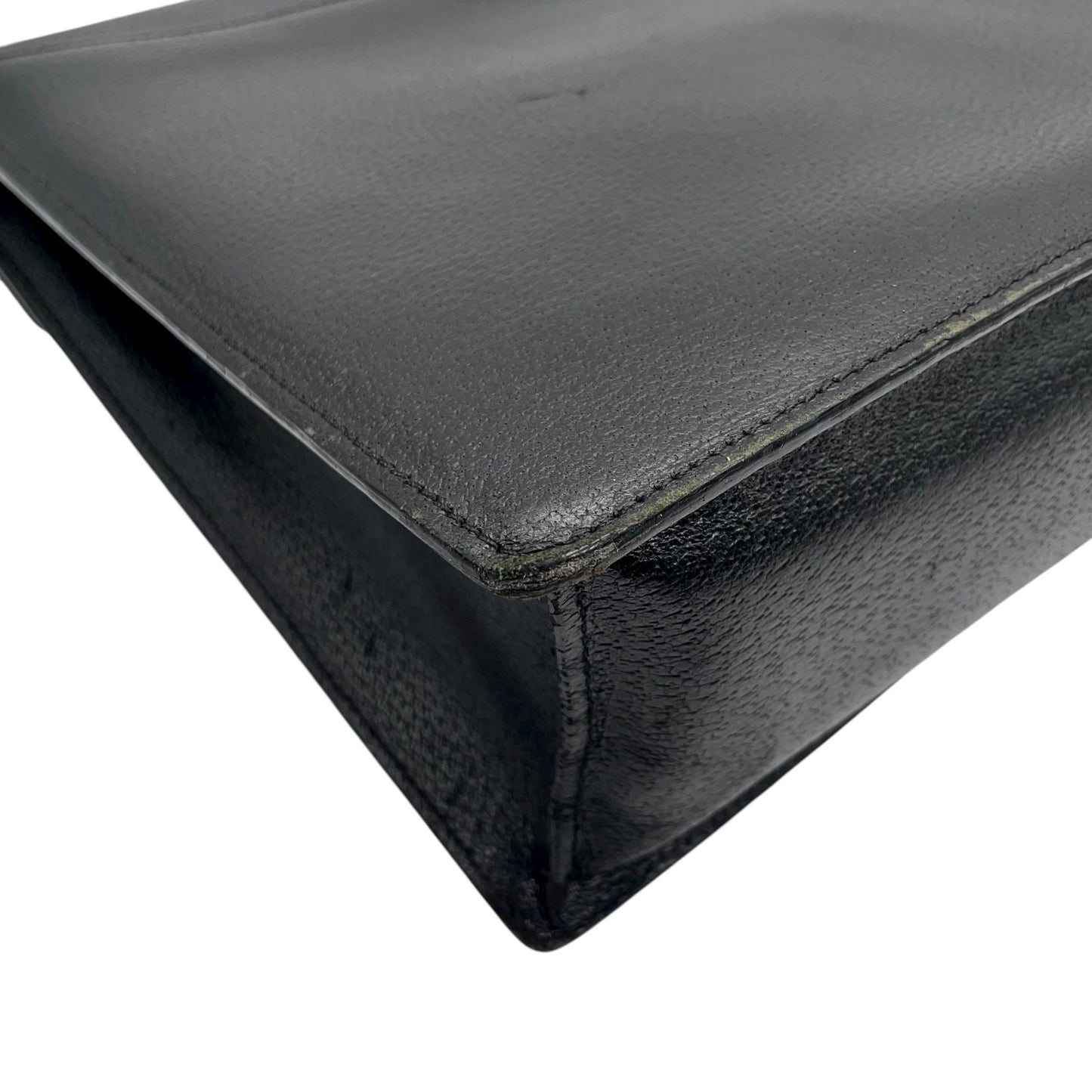 サルヴァトーレフェラガモ Salvatore Ferragamo ビジネスバッグ ブリーフケース レザー 黒 ブラック ダイヤルロック D5