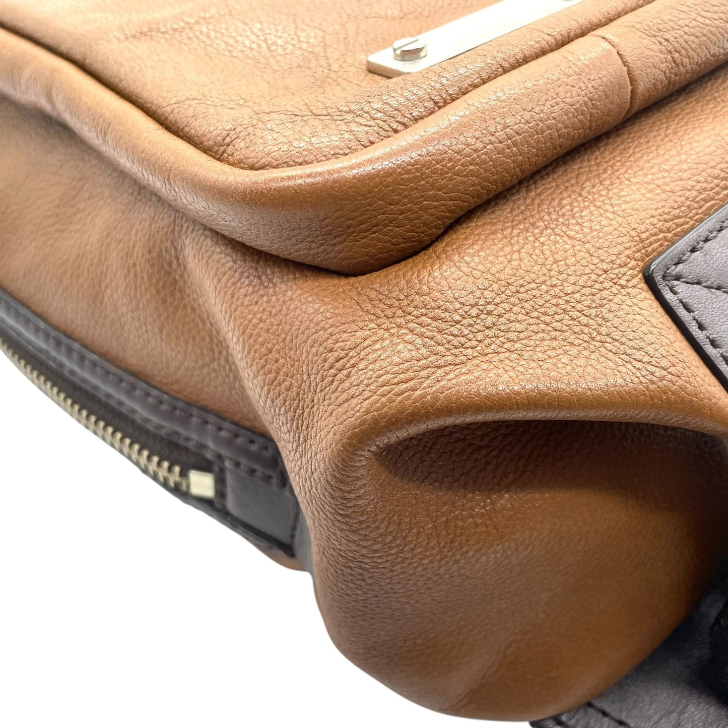 コーチ COACH レザー ボディバッグ ワンショルダー 斜め掛け 茶色 ブラウン シルバー金具 メンズ レディース U2