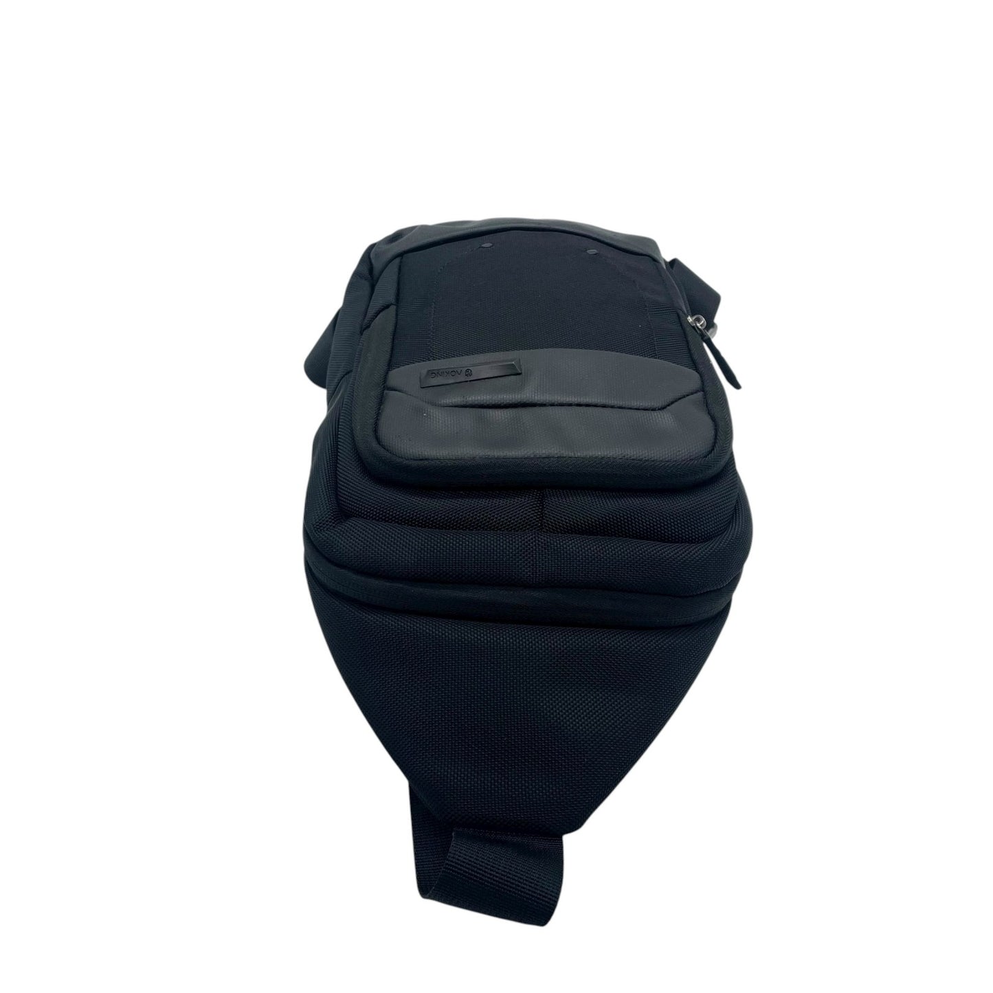 アオキング AOKING ショルダーバッグ ボディバッグ 黒 ブラック ナイロン 撥水 多機能 PC収納 メンズ S83