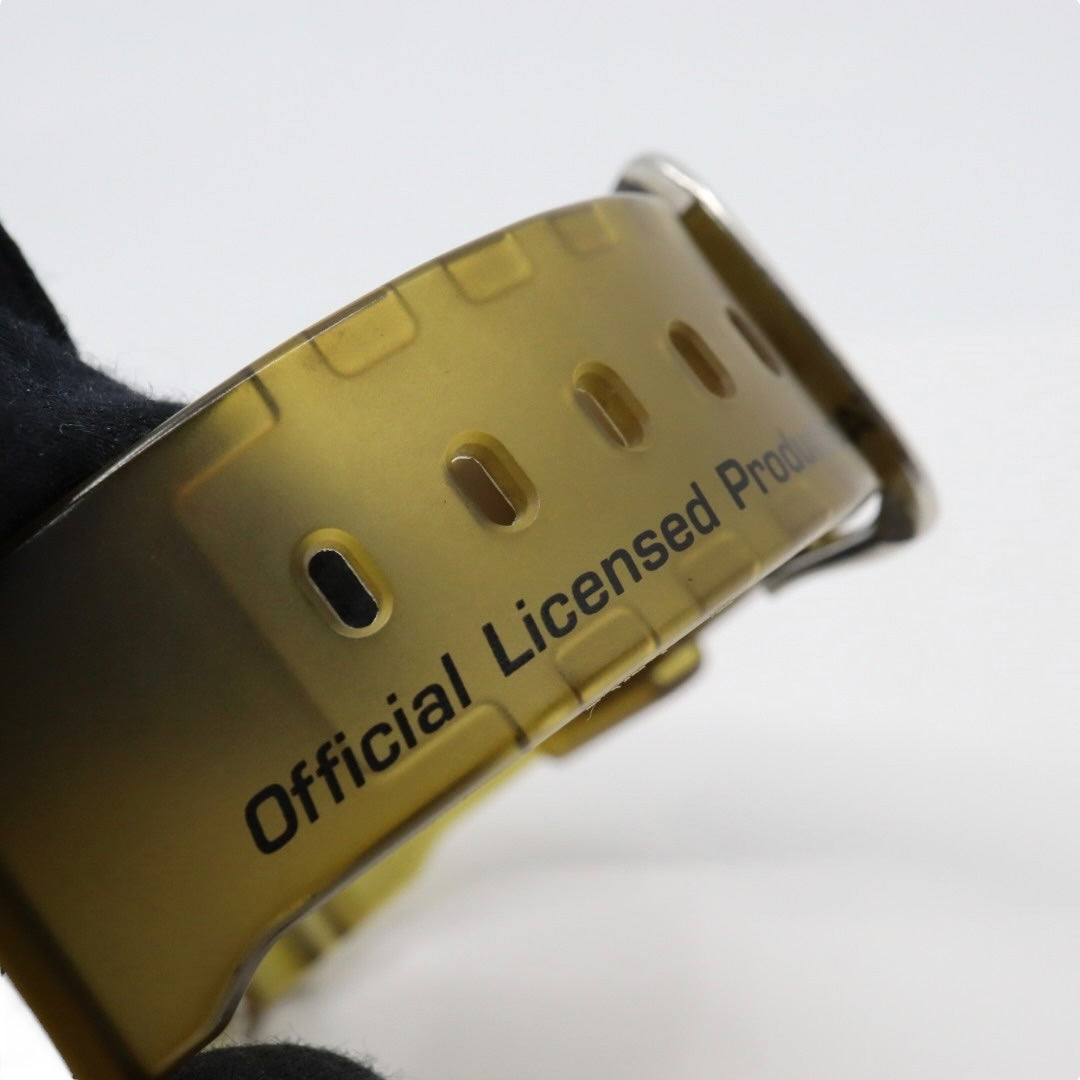 【未使用級/電池交換済】カシオ G-SHOCK DW-6900WF 1998 FIFAワールドカップ フランス大会 限定モデル 腕時計 メンズ デジタル スケルトン カーキ 20気圧防水 ストリート カジュアル ヴィンテージ クリーニング済み G2