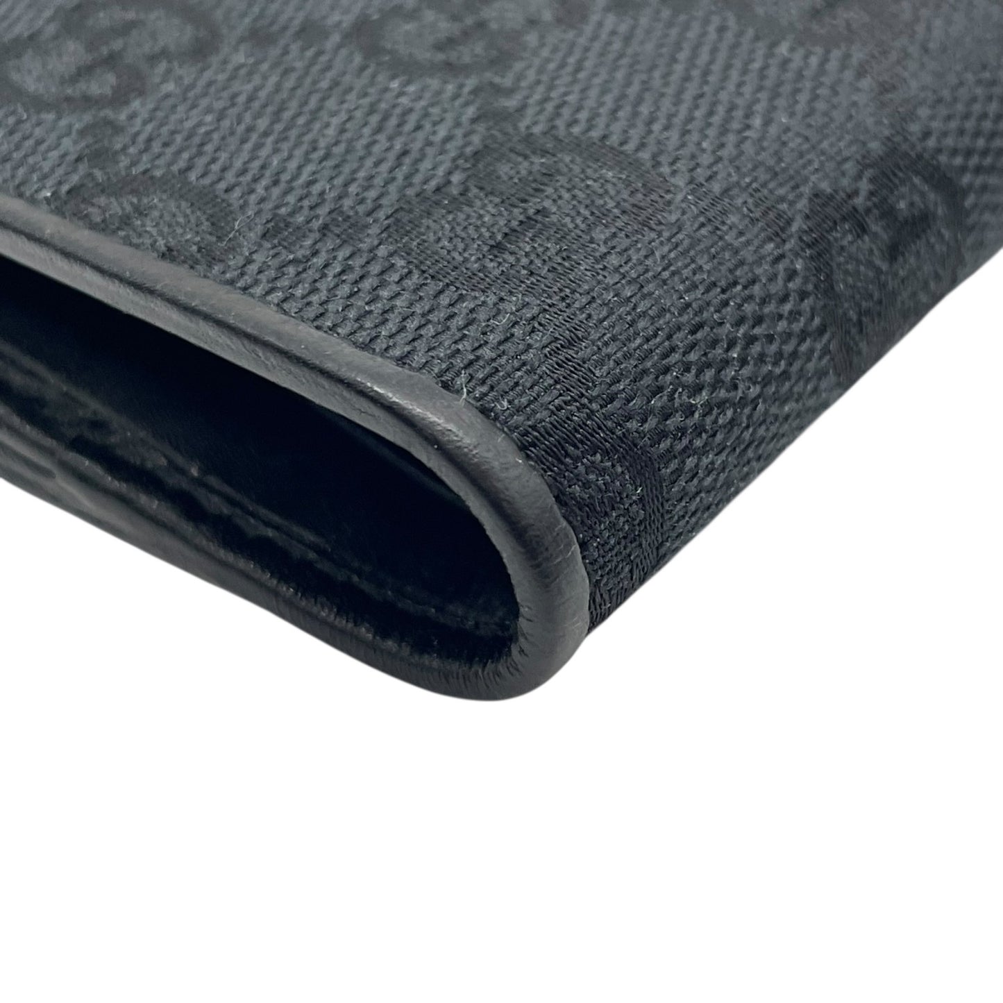 【美品】GUCCI グッチ GGキャンバス タイガーヘッド 二つ折り財布 コンパクトウォレット GG柄 虎 キャンバス レザー ブラック ゴールド金具 ヴィンテージ レディース M2