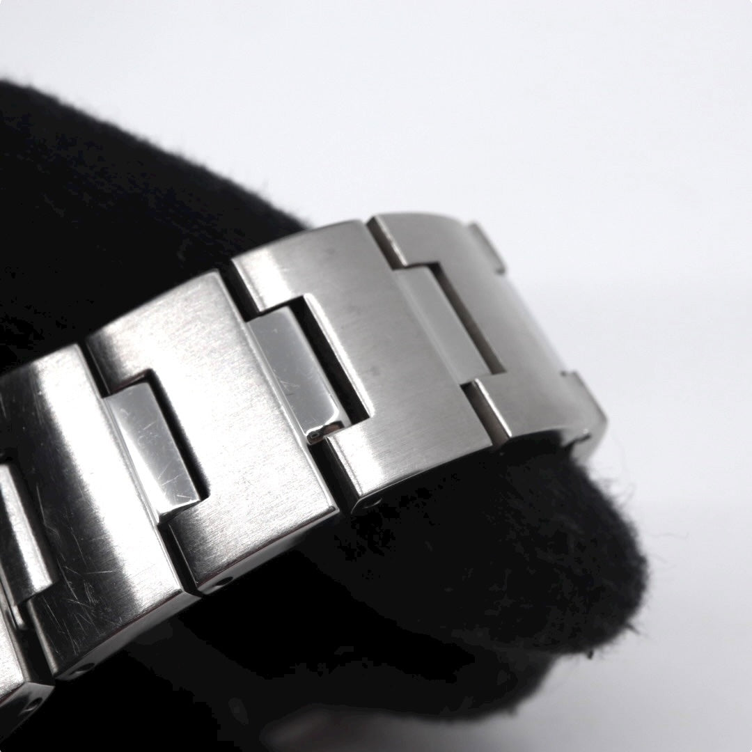 【美品/稼働品】シチズン チッタ Citta エコドライブ 腕時計 A160-H15696 メンズ ソーラー デイト ブラック文字盤 シルバー ステンレス ビジネス カジュアル シンプル ファッション ウォッチ G10 citizen