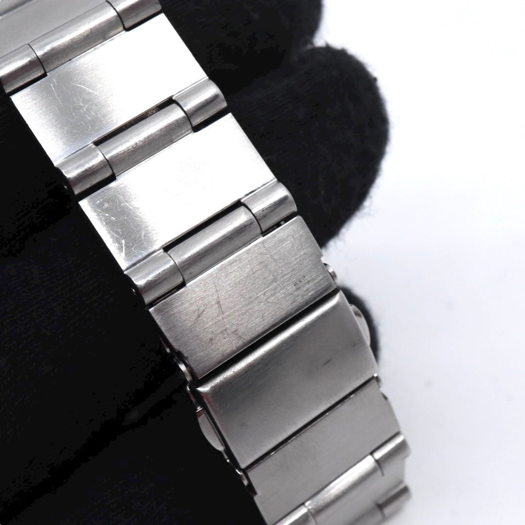 ポールスミス クローズドアイズ 腕時計 メンズ クォーツ ブルー文字盤 シルバー ステンレス シンプル ビジネス ドレスウォッチ アナログ 電池交換済み 稼働品 上品 フォーマル オフィス スタイリッシュ 銀 青 洗練 定番 人気モデル 10気圧防水 G10