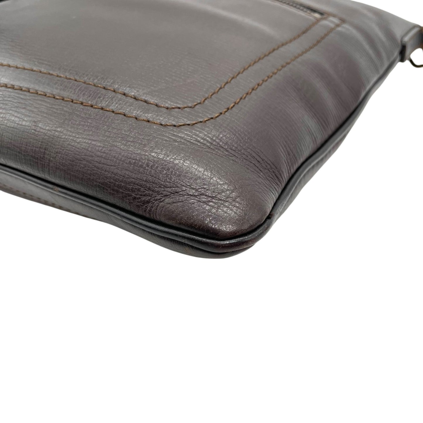 ルイ・ヴィトン LOUIS VUITTON サック・プラ ショルダーバッグ ユタレザー ブラウン系 カフェ M92073 メンズ レディース K8